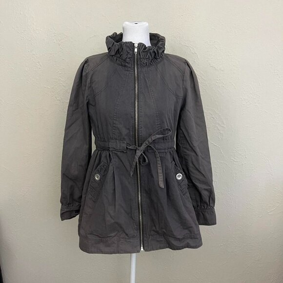 y2k grey alt grunge subversive distressed jacket - Picture 2 of 8